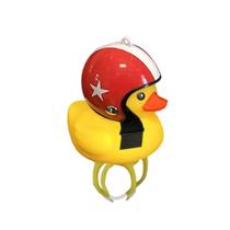 Luzes de bicicleta Buzinas Acessórios de sino Borracha leve (com capacete)