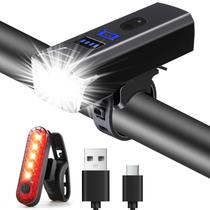 Luzes de bicicleta Chasinglee 1200 lúmens USB recarregáveis IP65
