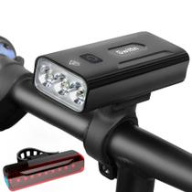 Luzes de bicicleta Swittn High Lumen Super Bright 5200mAh 10+ H