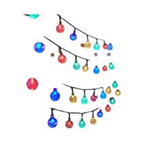 Luzes de Bolha Solar para Exteriores - Impermeáveis, para Pátio, Festas e Natal