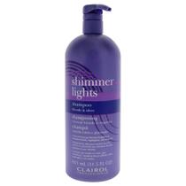 Luzes de brilho loiro e shampoo prateado 31,5 oz