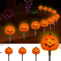 Luzes de caminho de abóbora de Halloween Konictom 7 pés LED 120V Luzes de caminho de abóbora de Halloween Konictom 7 pés LED 120V
