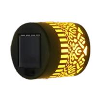 Luzes De Cerca Solar Para Jardim Mandala Girassol Decorações De Natal Para Paredes Externas