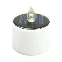 Luzes De Chá Solares Recarregáveis À Prova d'Água 10pcs Velas LED Sem Chama Para Decoração De Jardim