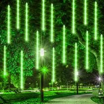 Luzes de chuva de meteoros de Natal Dazzle Bright 30cm 288LED Green Luzes de chuva de meteoros de Natal Dazzle Bright 30cm 288LED Green