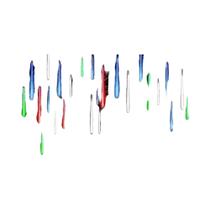 Luzes De Chuva De Meteoros LED De 30cm 8 Tubos Decoração Interna E Externa Para Árvores Jardins Luzes De Chuva De Meteoros LED De 30cm 8 Tubos Decoração Interna E Externa Para Árvores Jardins