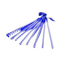 Luzes De Chuva De Meteoros Solares À Prova d'Água 192LED 30cm 8-Tubo Decoração De Cordão De Gota De Luzes De Chuva De Meteoros Solares À Prova d'Água 192LED 30cm 8-Tubo Decoração De Cordão De Gota De