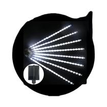 Luzes De Chuva De Meteoros Solares De 8 Tubos 196 288 LED Decoração Externa Para Natal Halloween