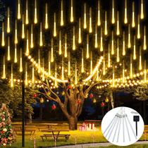 Luzes de chuveiro Solar Meteor JMEXSUSS 8 Tube 144 LED Warm White Luzes de chuveiro Solar Meteor JMEXSUSS 8 Tube 144 LED Warm White