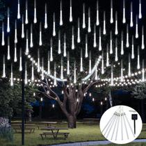 Luzes de chuveiro Solar Meteor JMEXSUSS 8 tubos 144 LEDs 30cm Luzes de chuveiro Solar Meteor JMEXSUSS 8 tubos 144 LEDs 30cm