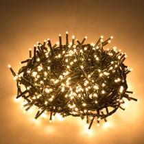 Luzes de cluster de Natal AWQ 500 LED 15m em branco quente Luzes de cluster de Natal AWQ 500 LED 15m em branco quente