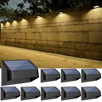 Luzes de convés solares FLITI RGB 8 cores IP65 à prova d'água, pacote com 8 Luzes de convés solares FLITI RGB 8 cores IP65 à prova d'água, pacote com 8