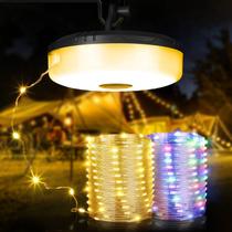 Luzes de corda de acampamento OGERY 32,8 pés com 8 modos de iluminação