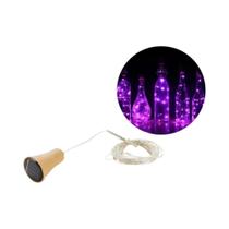 Luzes De Corda De Cobre Com LED Solar, 1M 10LEDs, 1.5M 15LEDs, 2M 20LEDs, Para Decoração De Garrafas