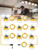 Luzes de corda de construção HYPERLITE 100m 10 lâmpadas IP65