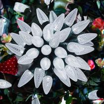 Luzes de corda de Natal Brightown C9 LED 15m branco puro Luzes de corda de Natal Brightown C9 LED 15m branco puro