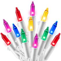 Luzes de corda de Natal Joiedomi 100 multicoloridas 6,5 m