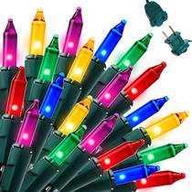 Luzes de corda de Natal Joiedomi 93,6 pés 150 lâmpadas Plug-in 120V Luzes de corda de Natal Joiedomi 93,6 pés 150 lâmpadas Plug-in 120V