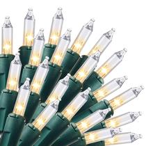 Luzes de corda de Natal Joiedomi Clear 450 Mini Warm White