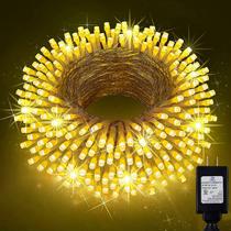 Luzes de corda de Natal KNONEW 60m 500 LED Warm White Luzes de corda de Natal KNONEW 60m 500 LED Warm White