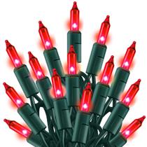 Luzes de corda de Natal TW SHINE 6 m, 100 unidades, impermeáveis