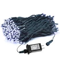 Luzes de corda de Natal weillsnow 200 LED 20 m à prova d'água Luzes de corda de Natal weillsnow 200 LED 20 m à prova d'água