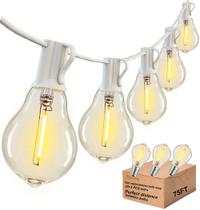 Luzes de corda externas DAMAING 23m 38 LED Waterproof 2200K