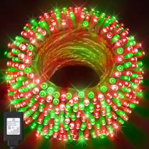 Luzes de corda externas KNONEW 500 LED 60m 8 modos à prova d'água Luzes de corda externas KNONEW 500 LED 60m 8 modos à prova d'água