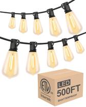 Luzes de corda externas Lightdot 152m LED reguláveis à prova d'água Luzes de corda externas Lightdot 152m LED reguláveis à prova d'água