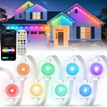 Luzes de corda externas Super RGB 15m Smart RGB+IC impermeáveis
