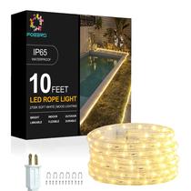 Luzes de corda FOEERS 3m conectáveis internas/externas, brancas quentes Luzes de corda FOEERS 3m conectáveis internas/externas, brancas quentes