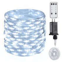 Luzes de corda JMEXSUSS 200 LED 20 m à prova d'água 8 modos