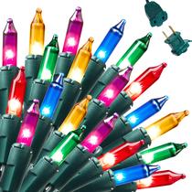 Luzes de corda Joiedomi Multicolor 12.95m para interior/exterior Luzes de corda Joiedomi Multicolor 12.95m para interior/exterior