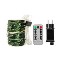 Luzes de Corda LED à Prova d'Água com Controle Remoto - 10m a 200m - Ideal para Decoração de Natal