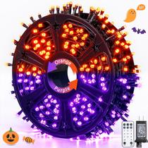 Luzes de corda LED de Halloween JMEXSUSS 500 53 m que mudam de cor