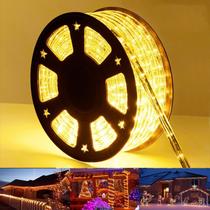 Luzes de corda LED Jnaurb 50 pés 360 Outdoor Waterproof 8 modos