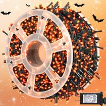 Luzes de corda LED kemooie 500 Orange 50m à prova d'água