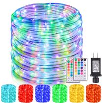 Luzes de corda LED Nazuwke 50m 500 LEDs 18 cores à prova d'água