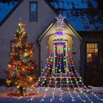 Luzes de corda MINIAO 320 LED Star Topper 32x320 Multicolor