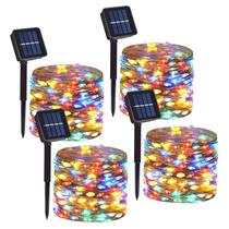 Luzes de corda movidas a energia solar DAYLIGHTIR 400 LED multicoloridas