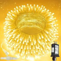 Luzes de corda SANJICHA 100 LED 10 m, branco quente, impermeável