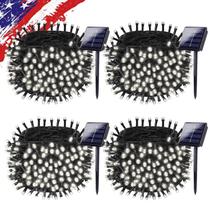 Luzes de corda solares KAQ 400LED 40m luzes de fadas impermeáveis