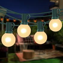 Luzes de corda SUNSGNE G40 Outdoor 7,5 m 27 lâmpadas foscas 110V