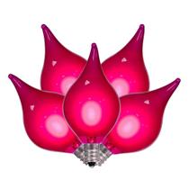 Luzes de corda Vickerman LED Pink Flame Tip 4,6 m 120 V