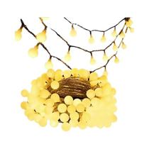 Luzes De Cordão À Prova d'Água Para Exterior, Alimentadas Por USB E Bateria, Luzes Em Forma De Globo Luzes De Cordão À Prova d'Água Para Exterior, Alimentadas Por USB E Bateria, Luzes Em Forma De Globo