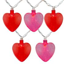 Luzes de Cordão com LED Glitter Rosa e Vermelho - 2,6m - Romasaty Luzes de Cordão com LED Glitter Rosa e Vermelho - 2,6m - Romasaty