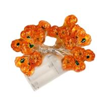 Luzes De Cordão De Cobre Com 30 LEDs De Abóbora De Halloween, 3m, Alimentadas Por Bateria, Lâmpada Luzes De Cordão De Cobre Com 30 LEDs De Abóbora De Halloween, 3m, Alimentadas Por Bateria, Lâmpada