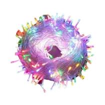 Luzes De Cordão Externas De 10M 100LED Com Plugue EU, Lâmpada De Fada Para Decoração De Casa, Luzes De Cordão Externas De 10M 100LED Com Plugue EU, Lâmpada De Fada Para Decoração De Casa,