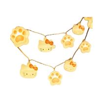 Luzes De Cordão Hello Kitty Kawaii Sanrio, Alimentadas Por Bateria, Decoração De Ambiente Para