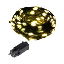 Luzes de Cordão LED 24V - 110V/220V para Árvore de Natal e Decoração Exterior
